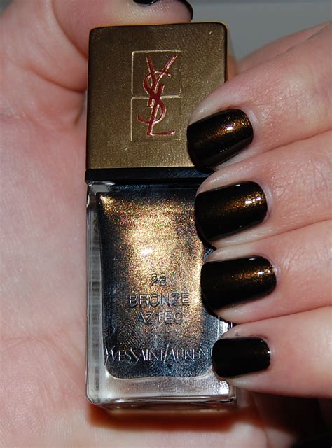 ysl nail polish bronze aztec|ysl nail varnish color chart.